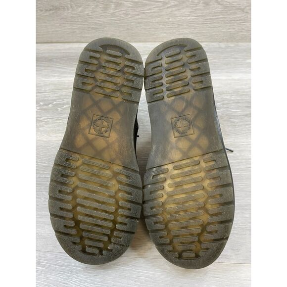 Dr. Martens Air Wair Zavala J Womens Boot Combat Leather Shoes US 4 Black - Picture 6 of 9